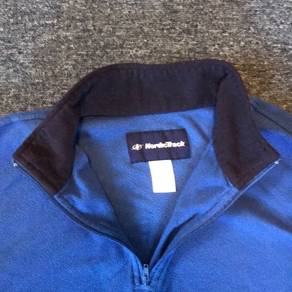 Nordic track men’s micro fleece 1/4 zip - Picture 3 of 5